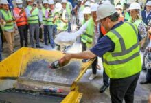 Operativo de la Dirección General de Aduanas de destrucción de mercancía falsificada.